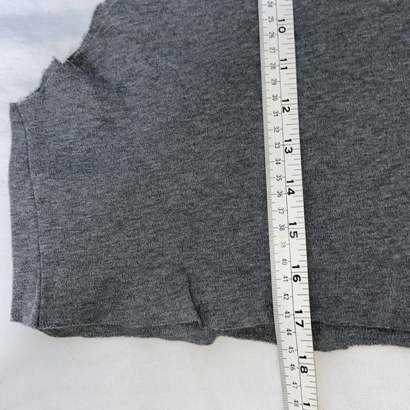 Women’s sleeveless cut off gray Ralph Lauren Polo crop top‎ size large - Picture 4 of 10